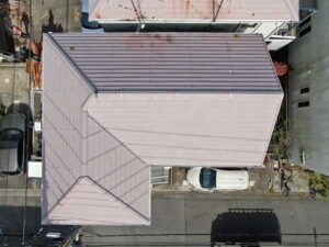 逗子市屋根葺き替え施工前